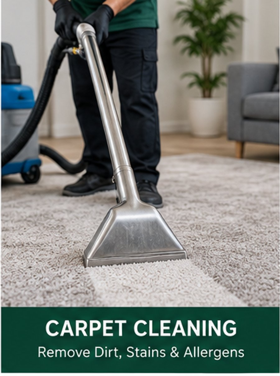 Carpet Cleaning example - Nayel Tech & Cleaning Services